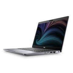 Dell Latitude 5310 tilted left view showing display, keyboard, and right side ports