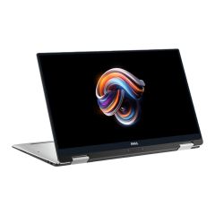 Dell XPS 13 9365 2-in-1 touchscreen laptop showing display and 180° hinge flexibility