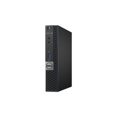Dell OptiPlex 7050 SFF angled front view showing front panel ports and slim small form factor design