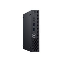 Dell OptiPlex 3070 USFF desktop angled front view showing slim chassis, front ports and side ventilation